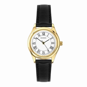 Sekonda Evans Classic Black Leather Strap Ladies Watch 40686