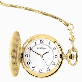 Sekonda Gold Colour Medium Pocket Unisex Watch