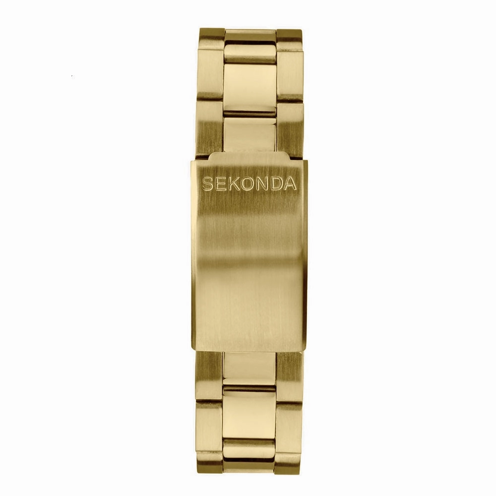 Sekonda Gold Plated Stainless Steel Mens Watch 30154