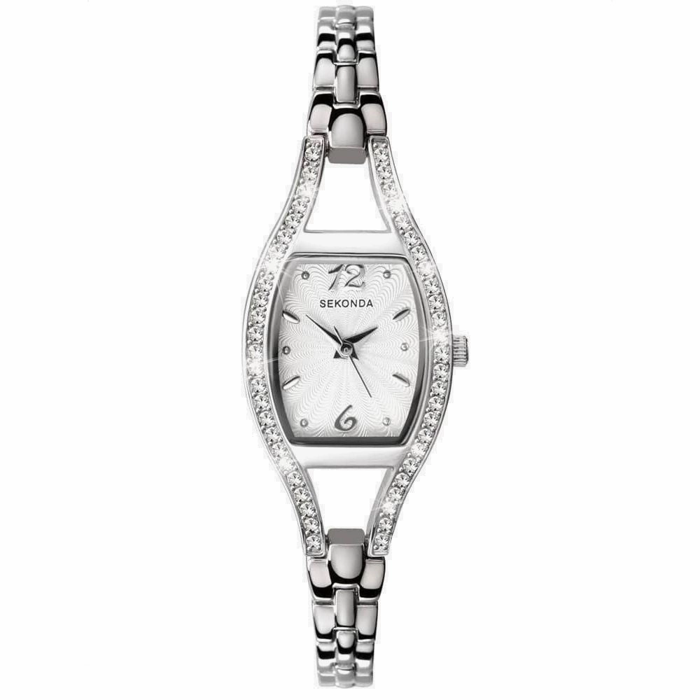 Sekonda Ladies Crystal Set Watch 4191