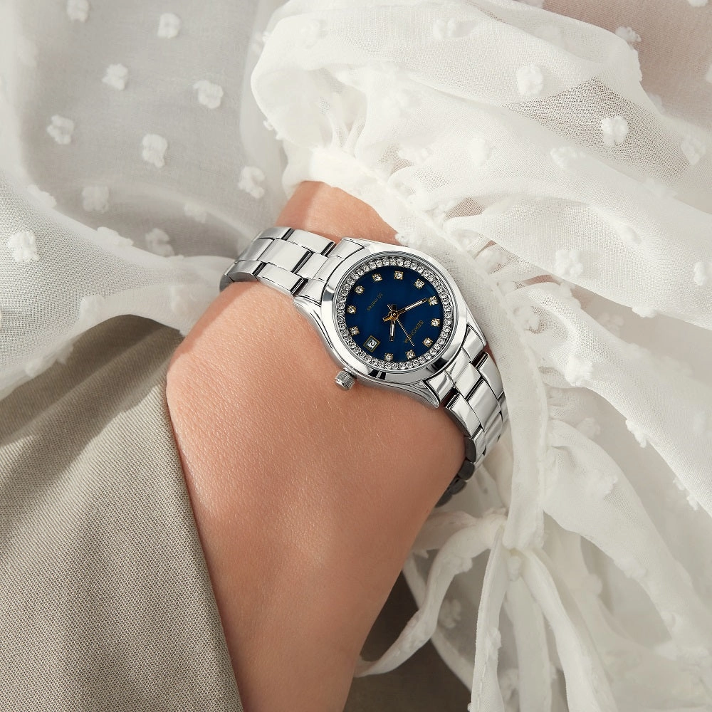 Sekonda Midnight Star Crystal Set Ladies Watch 2147