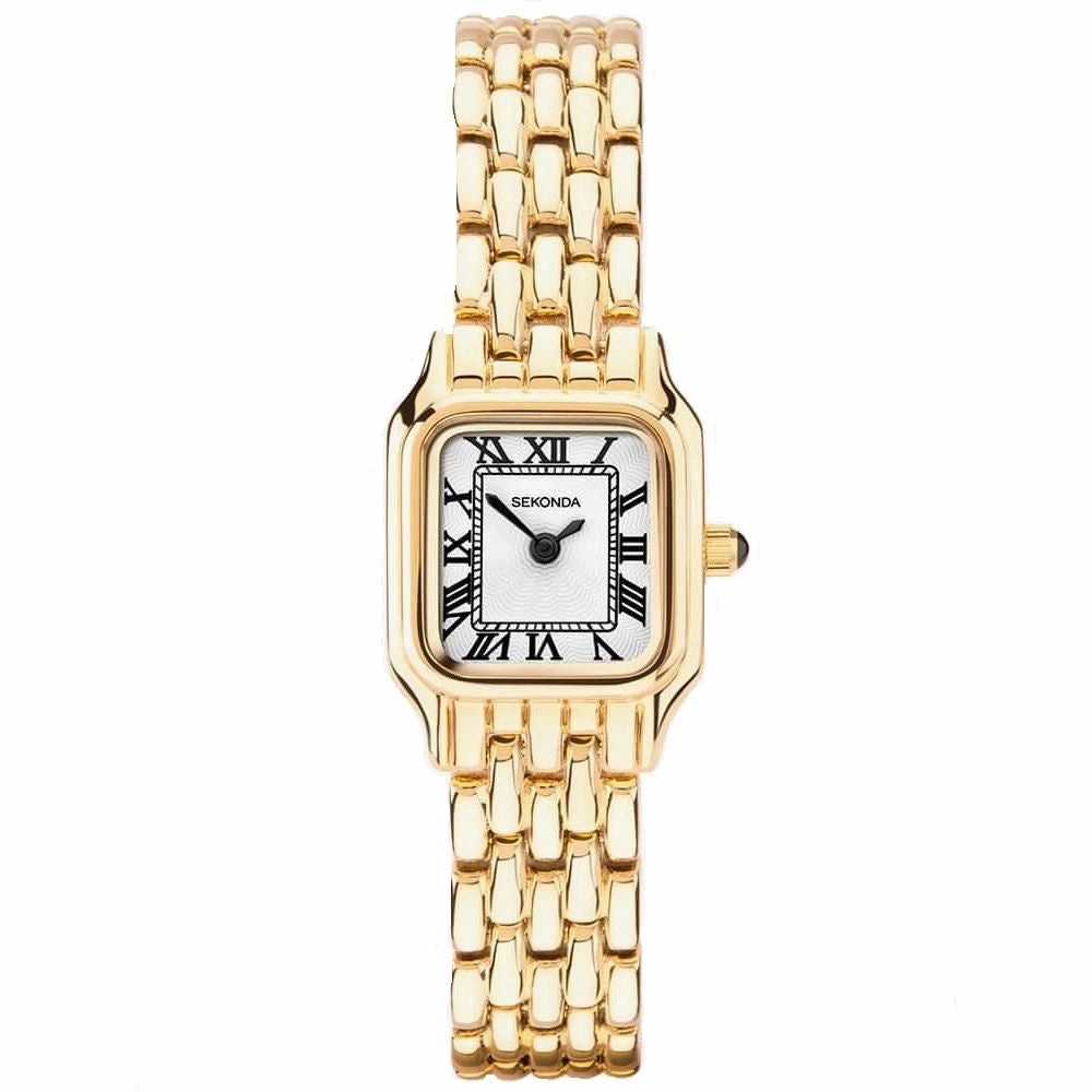 Sekonda Monica Ladies Watch Gold Plated Bracelet 40144