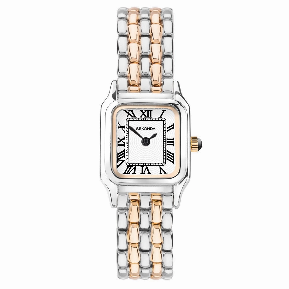 Sekonda Monica Rose and Silver Two Tone Ladies Watch 40555