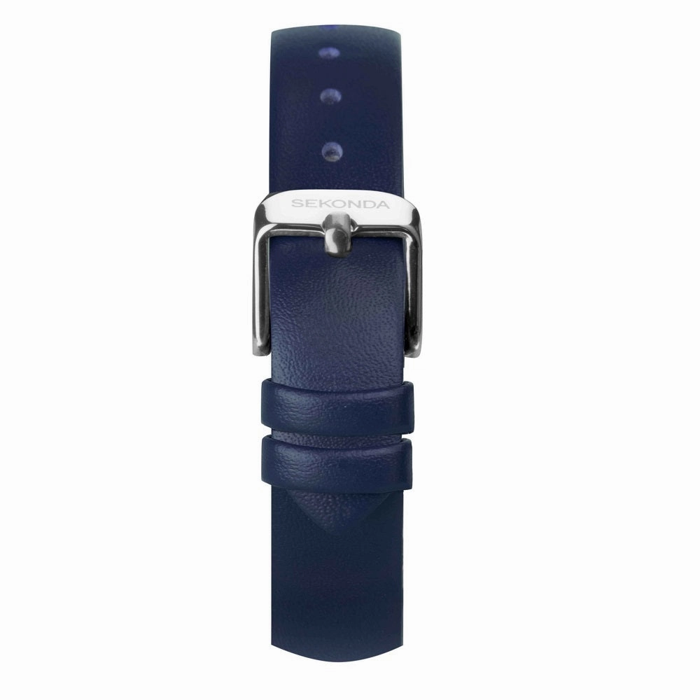 Sekonda Nordic Leather Strap Ladies Watch Blue 40484