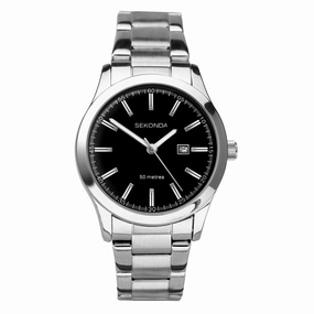 Sekonda Taylor Classic Black Dial Ladies Watch 40364
