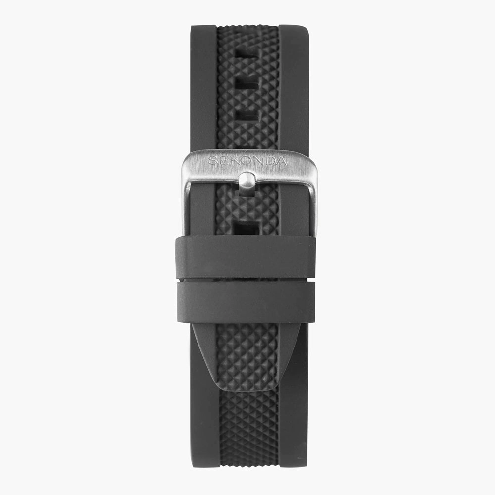 Sekonda Titan Sports Chronograph Silicone Strap Men's Watch 30256