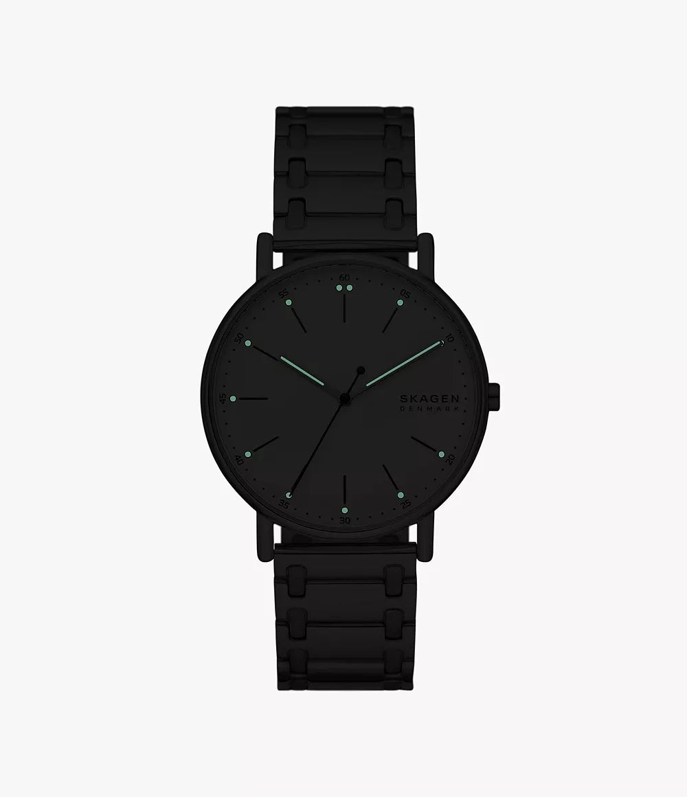 Skagen Signatur Classic Silver Watch with Three-Hand - SKU SKW6912