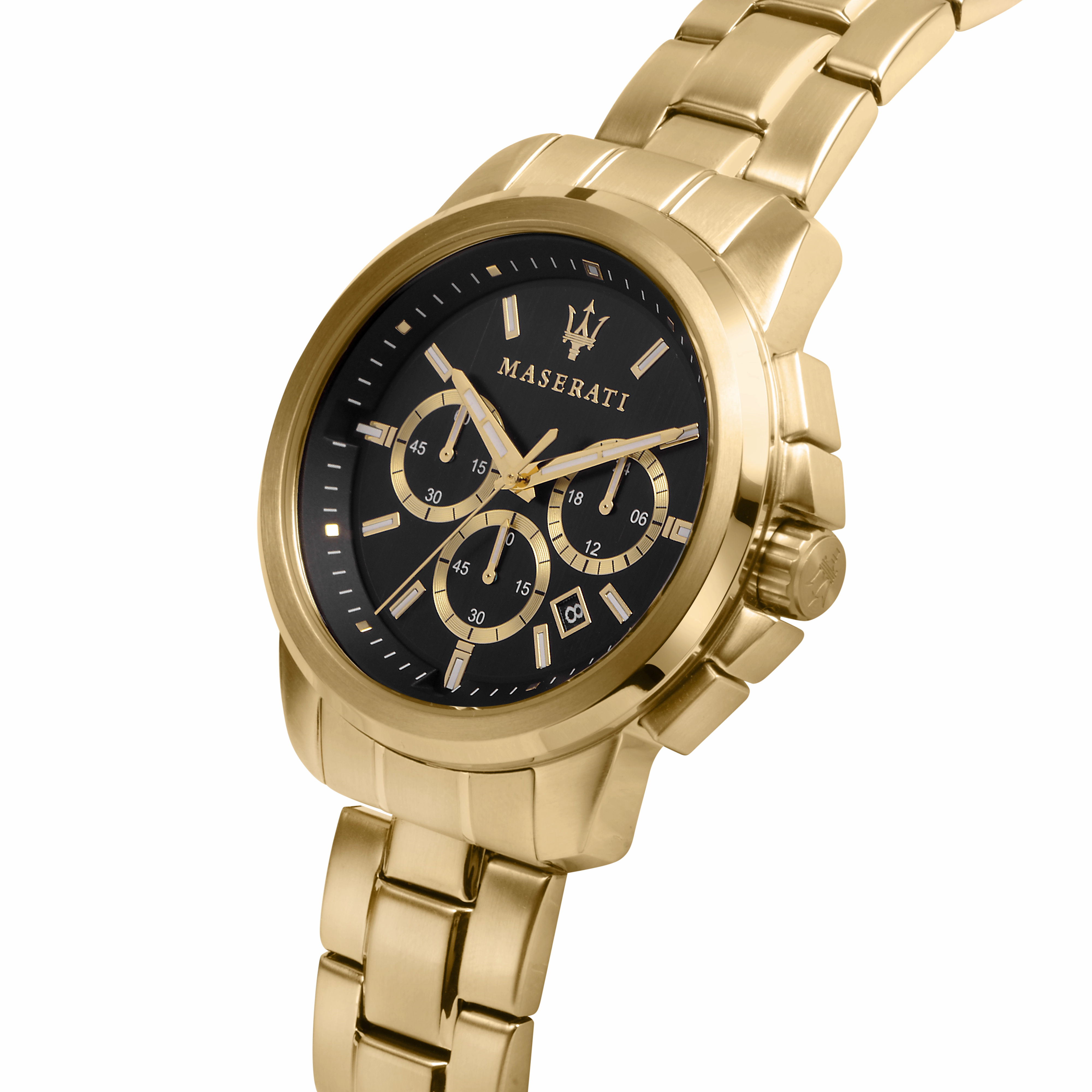 SUCCESSO 44mm Gold Watch