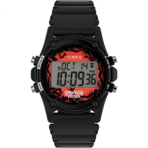 Timex Atlantis Stranger Things Limited Edition Rubber Band Watch TW2V51000