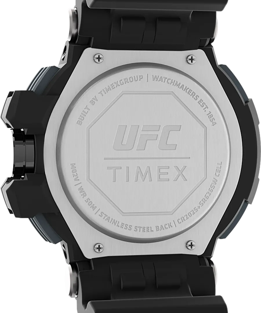 Timex UFC Combat 53mm Resin Strap Watch TW5M51800