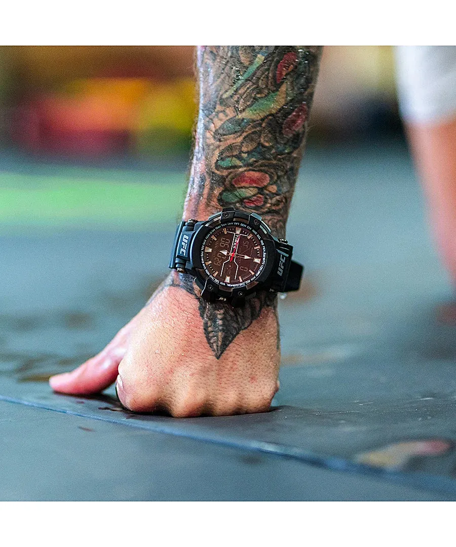 Timex UFC Combat 53mm Resin Strap Watch TW5M51800