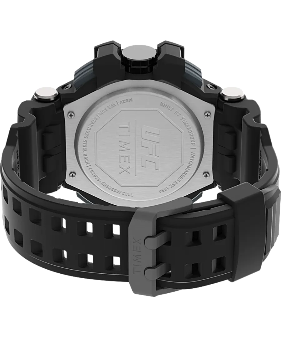 Timex UFC Combat 53mm Resin Strap Watch TW5M51800