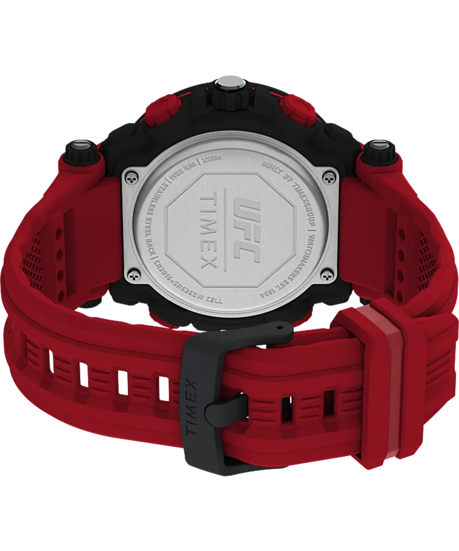 Timex UFC Impact 50mm Resin Strap Watch TW5M53000