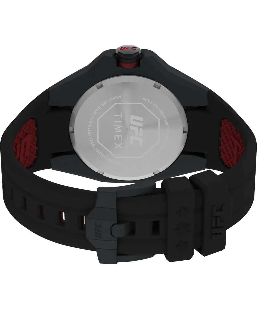 Timex UFC Pro 44mm Silicone Strap Watch TW2V57300