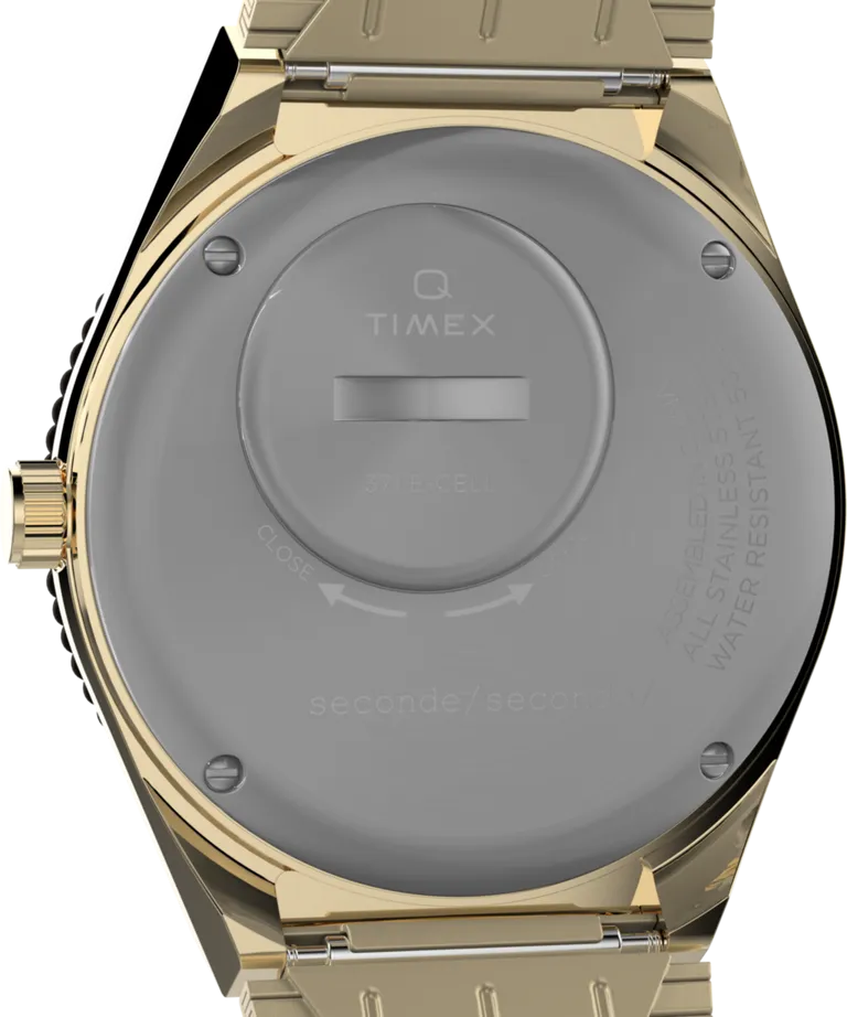Timex x seconde/seconde/ Loser 38mm Limited Edition Gold Men's Watch TW2W70700