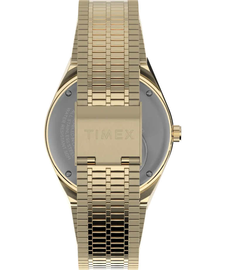Timex x seconde/seconde/ Loser 38mm Limited Edition Gold Men's Watch TW2W70700