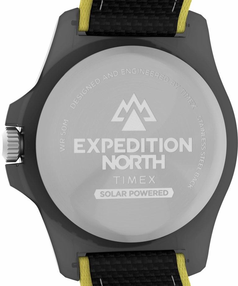 Timex Expedition 46mm Black Dial Fabric Strap Watch TW2V66200