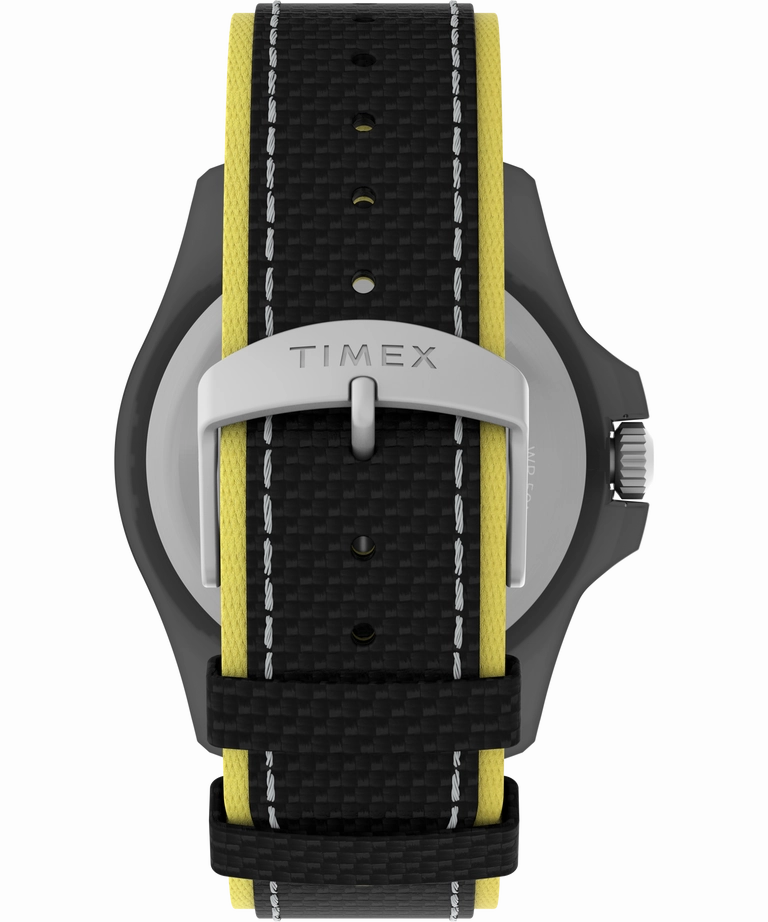 Timex Expedition 46mm Black Dial Fabric Strap Watch TW2V66200