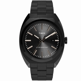 Timex Men's Quartz Watch - Milano XL Black Dial Bracelet | TW2U15500VQ