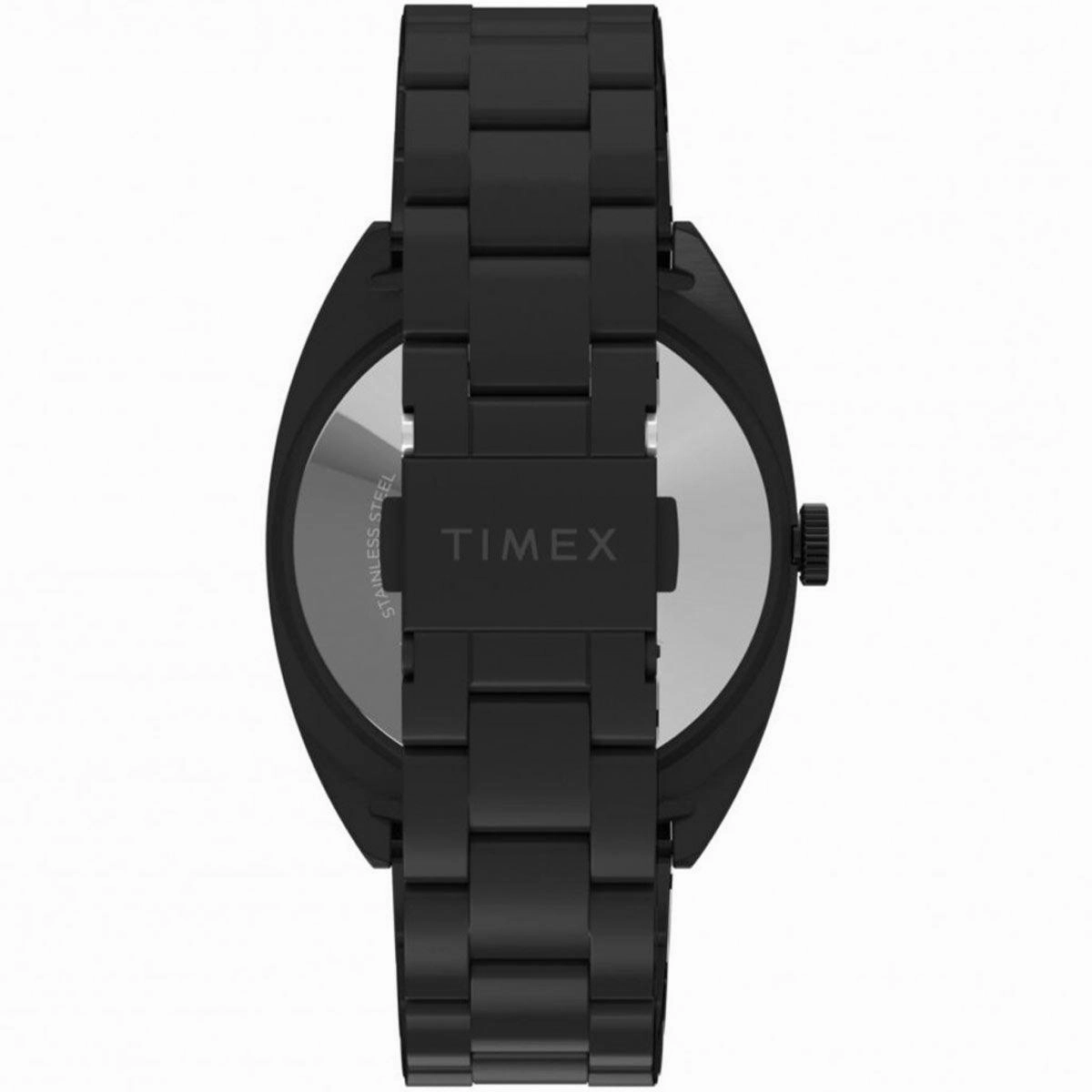 Timex Men's Quartz Watch - Milano XL Black Dial Bracelet | TW2U15500VQ