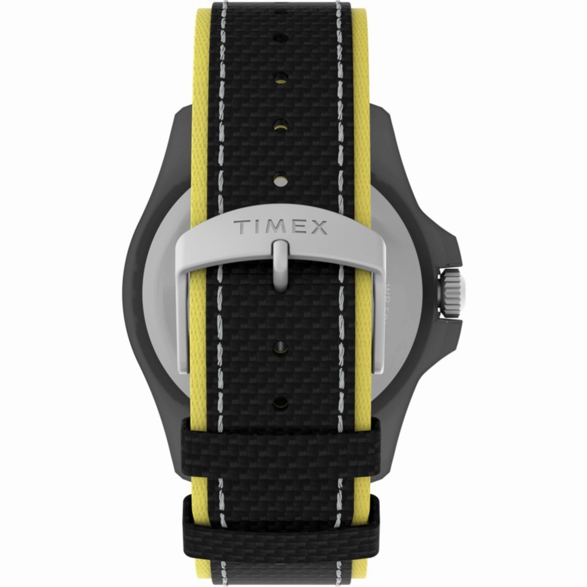 Timex Men's Watch - Expedition Rotating Bezel Black and Yellow Strap | TW2V66200JR
