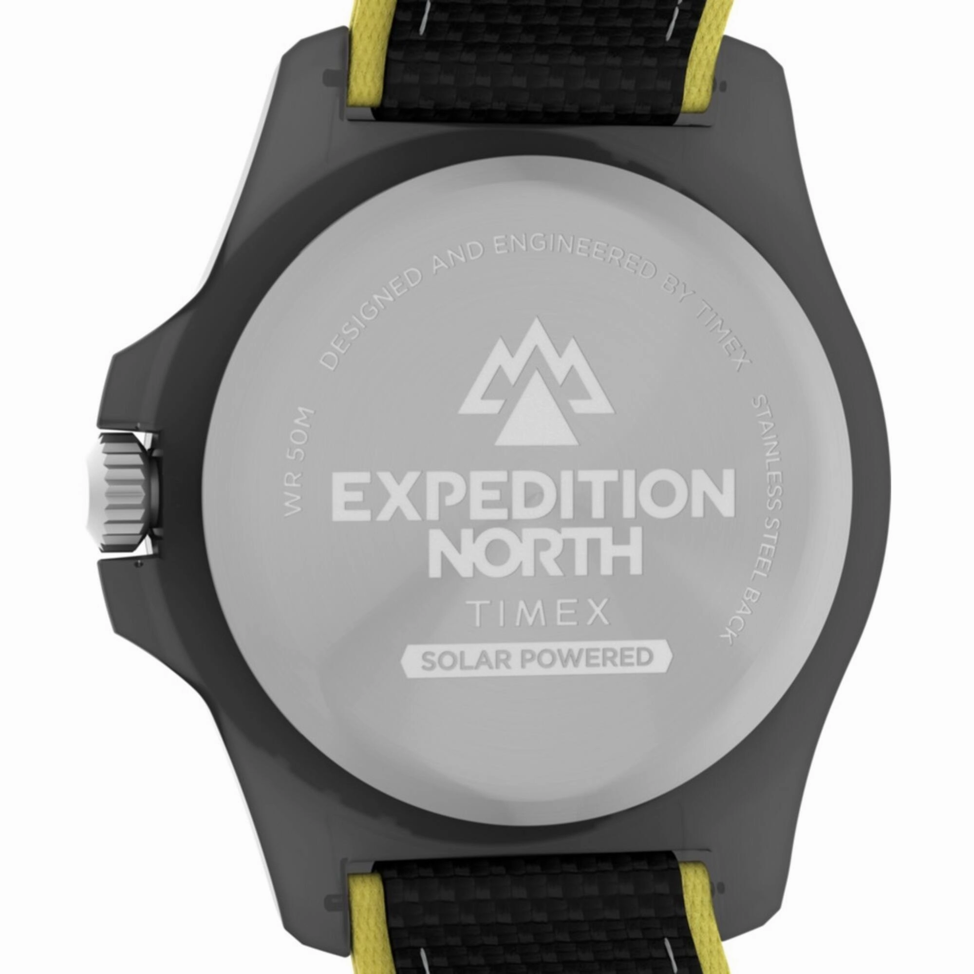 Timex Men's Watch - Expedition Rotating Bezel Black and Yellow Strap | TW2V66200JR