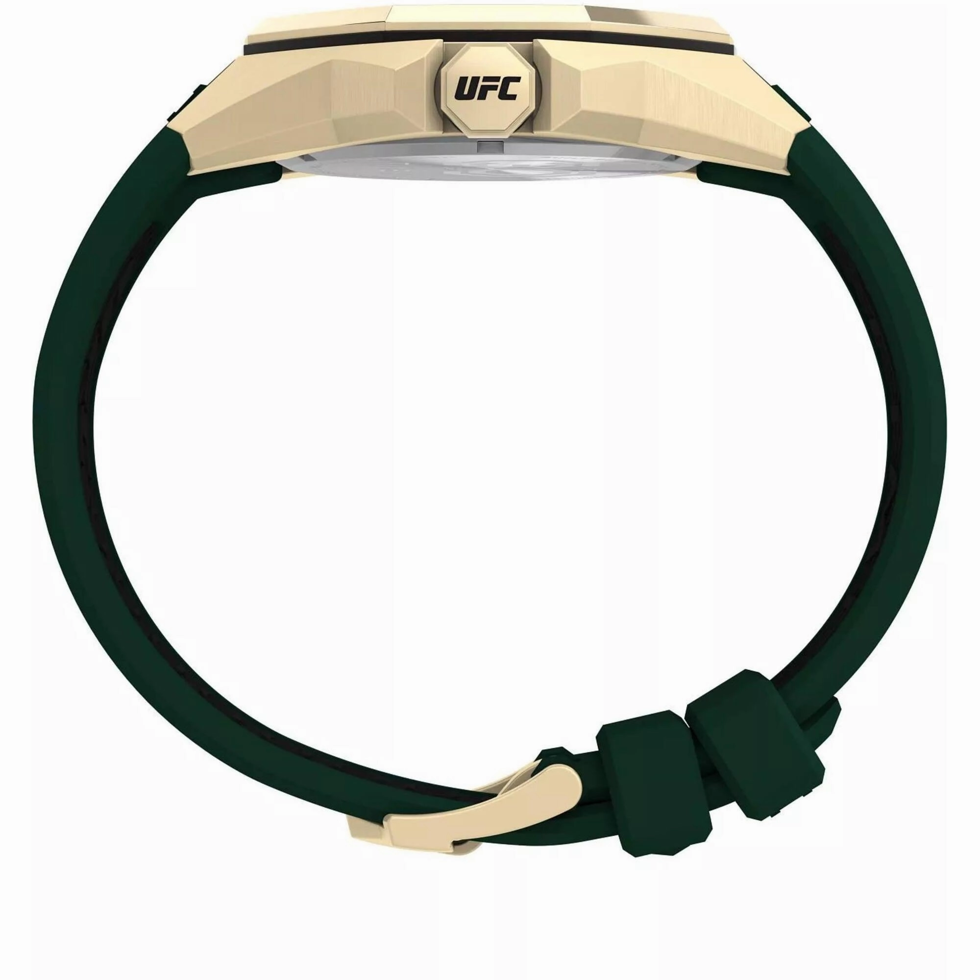 Timex Men's Watch - UFC Pro 30th Anniversary Green and Gold Dial Strap | TW2V90100