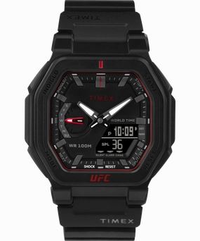 Timex UFC Colossus Fight Week 45mm Resin Strap Watch TW2V55200