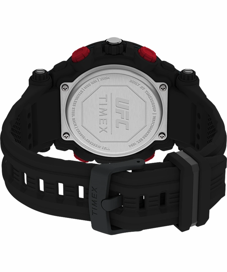 Timex UFC Impact 50mm Resin Strap Watch TW5M52800