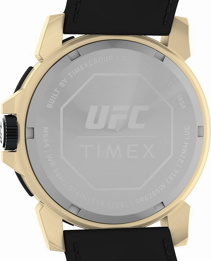 Timex UFC Street Champ 42mm Silicone Strap Watch TW2V84400