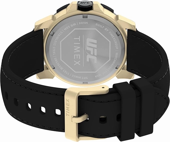 Timex UFC Street Champ 42mm Silicone Strap Watch TW2V84400