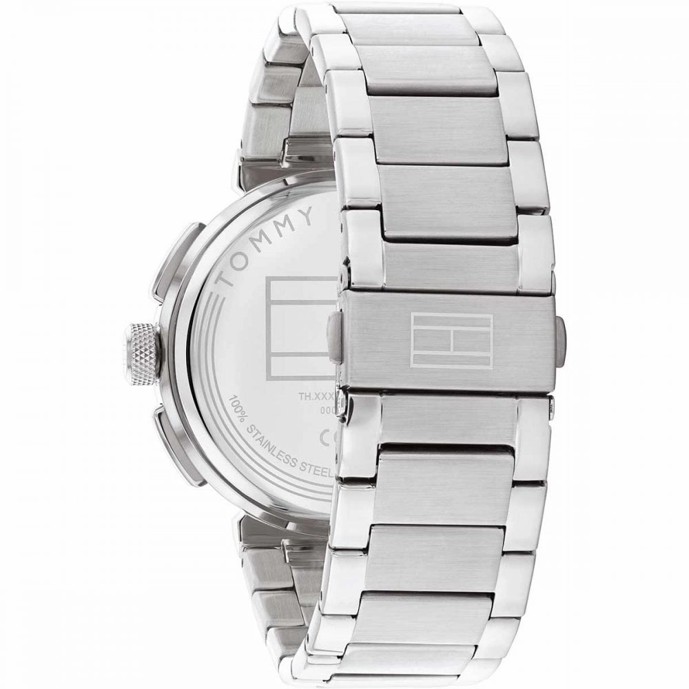 Tommy Hilfiger Green Dial Stainless Steel Mens Watch 1792117