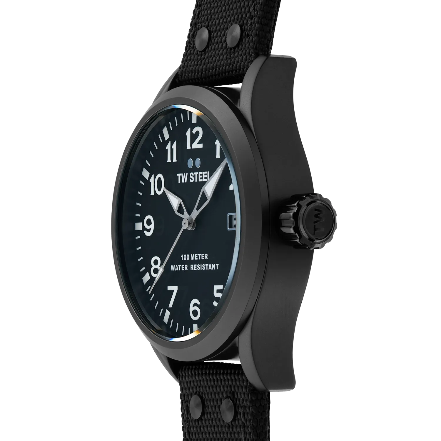 TW Steel Volante 45MM Black Dial Mens Watch VS103
