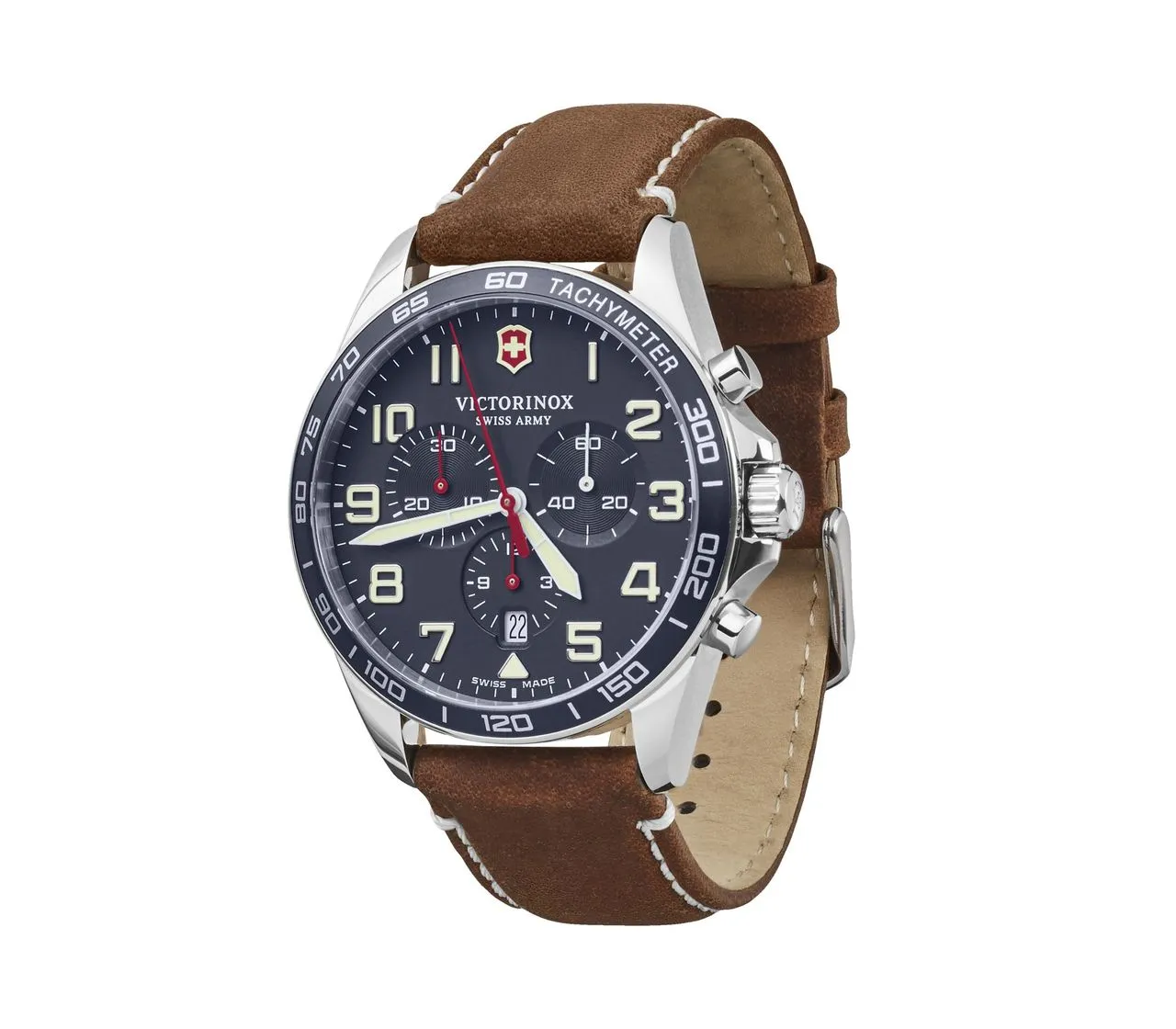 Victorinox Fieldforce Chrono Blue Dial Mens Watch 241854