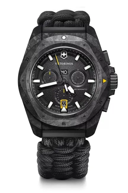 Victorinox Inox 43 Chrono Black Case Dial Watch 241989.1