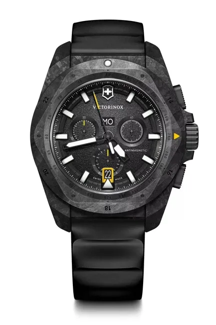 Victorinox Inox 43 Chrono Black Case Dial Watch 241989.1