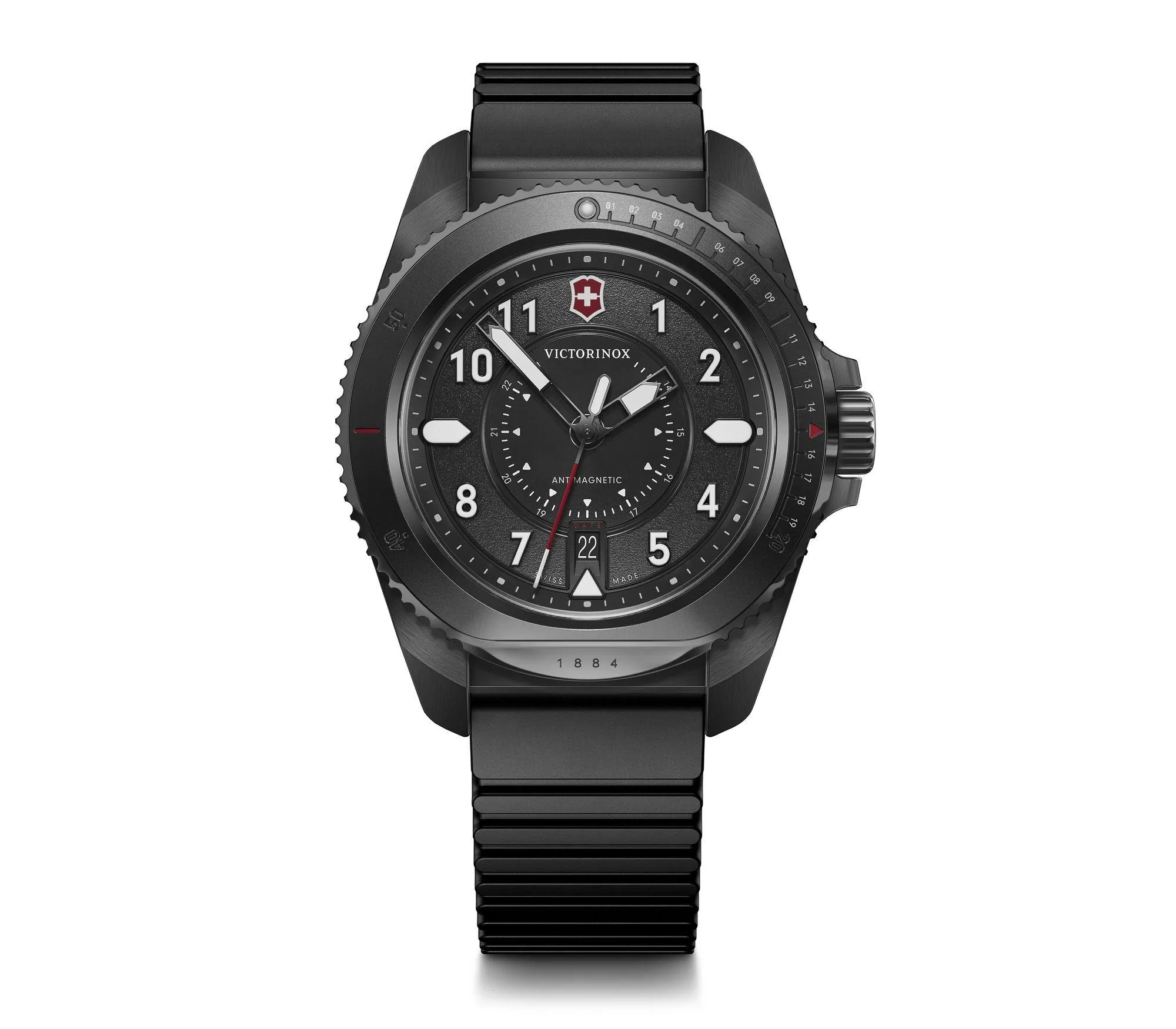Victorinox Journey 1884 Black Dial Mens Watch 241982