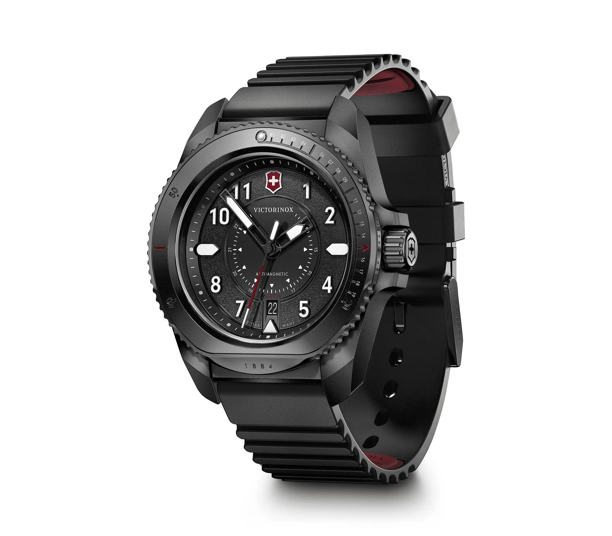 Victorinox Journey 1884 Black Dial Mens Watch 241982