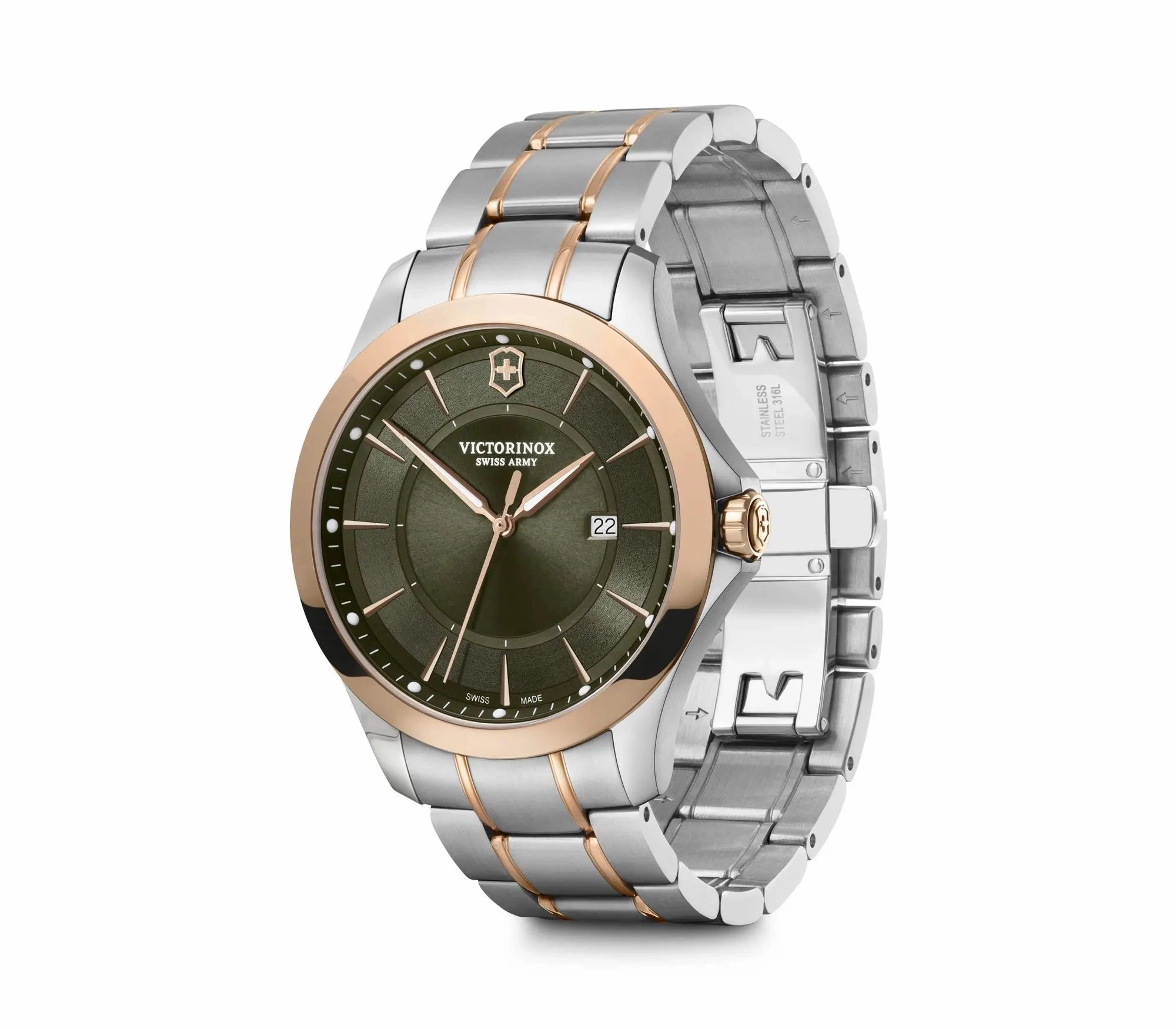 Victorinox Alliance Green Dial Mens Watch 241913