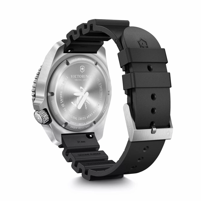 Victorinox Dive Pro Automatic Black Rubber Black Dial Watch 241994