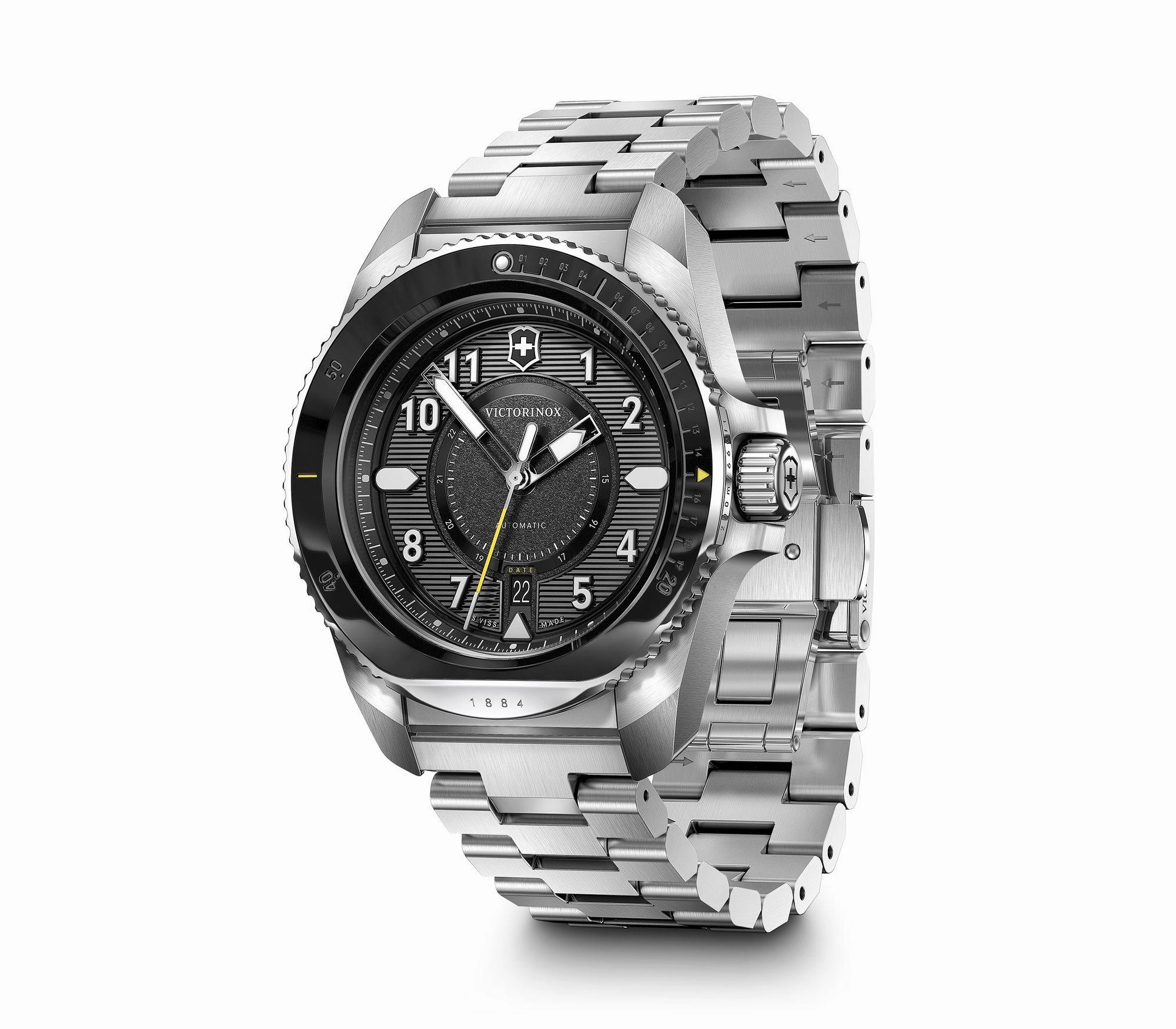 Victorinox Journey 1884 Automatic Stainless Steel Mens Watch 241981
