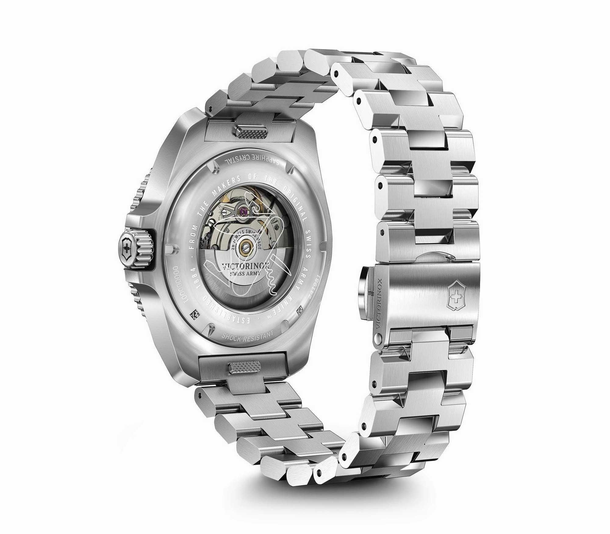 Victorinox Journey 1884 Automatic Stainless Steel Mens Watch 241981