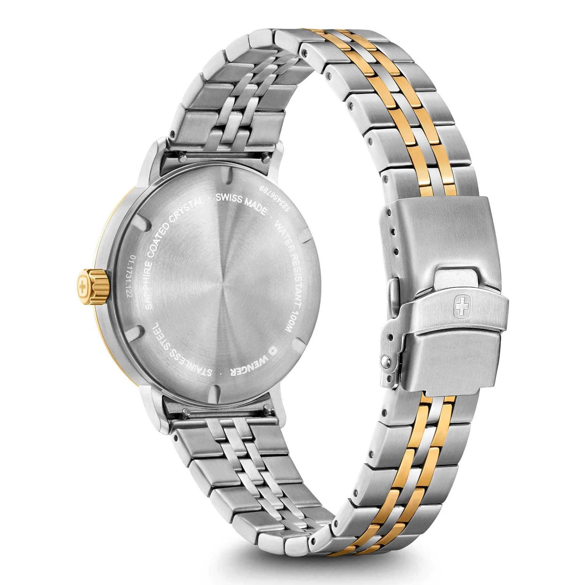 Wenger Urban Classic White Dial Stainless Steel Watch 01.1731.122
