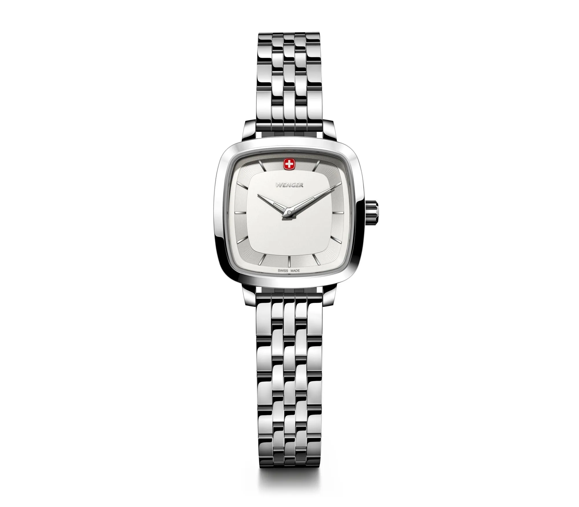 Wenger Vintage Classic 27mm White Dial Stainless Steel Watch 01.1911.101