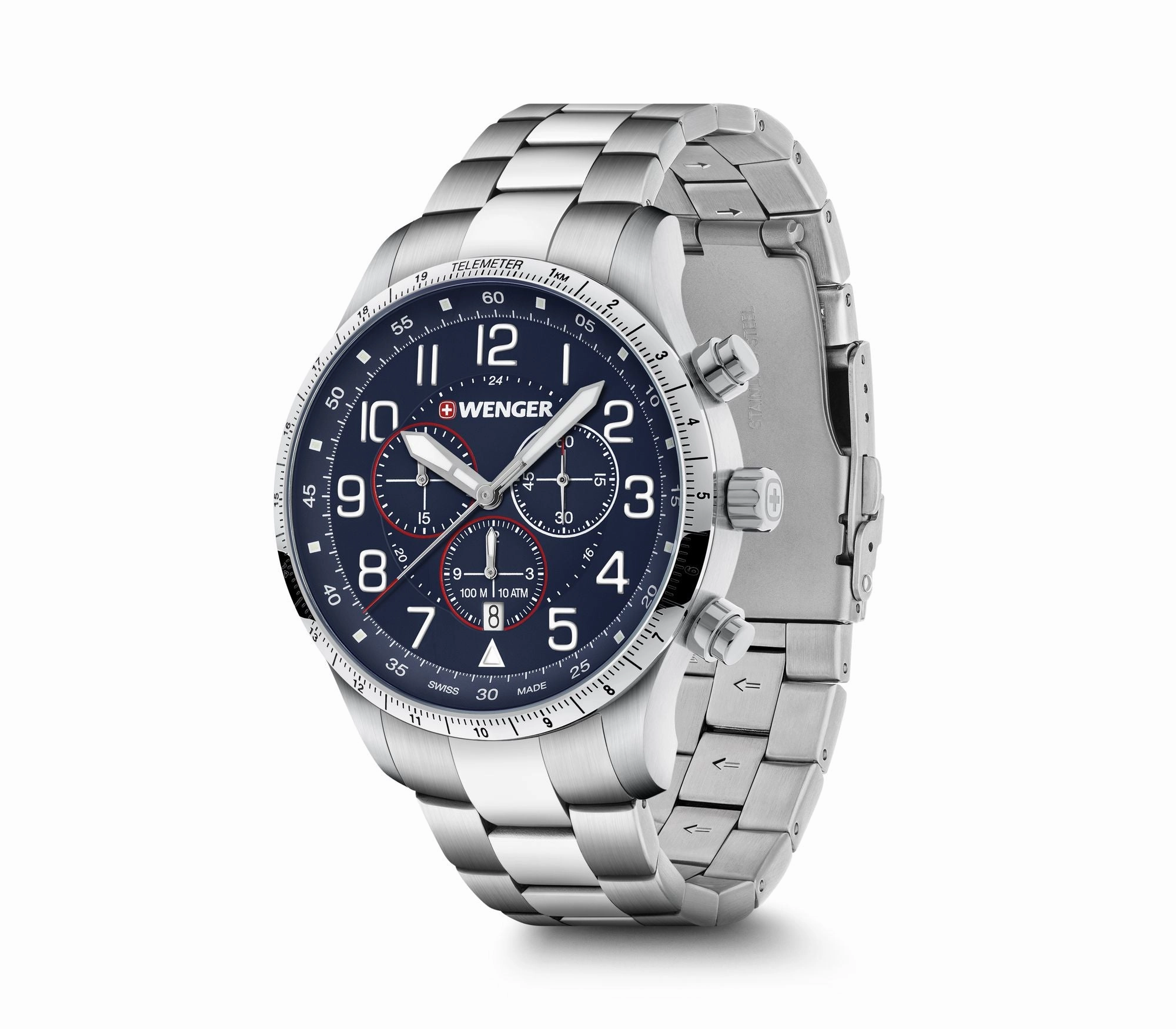 Wenger Attitude Retro Inspired Chrono 01.1543.118